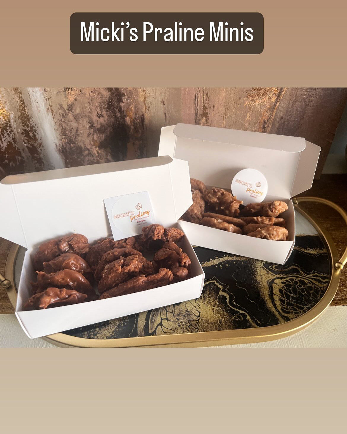 Mini Pralines - 2 dozen