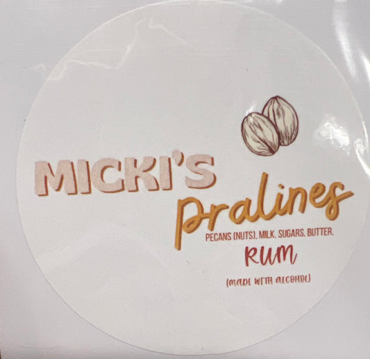 Rum Pralines - Dozen