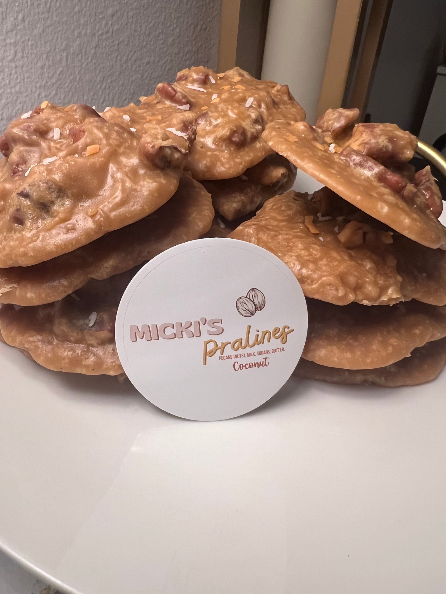 Coconut Pralines - Dozen